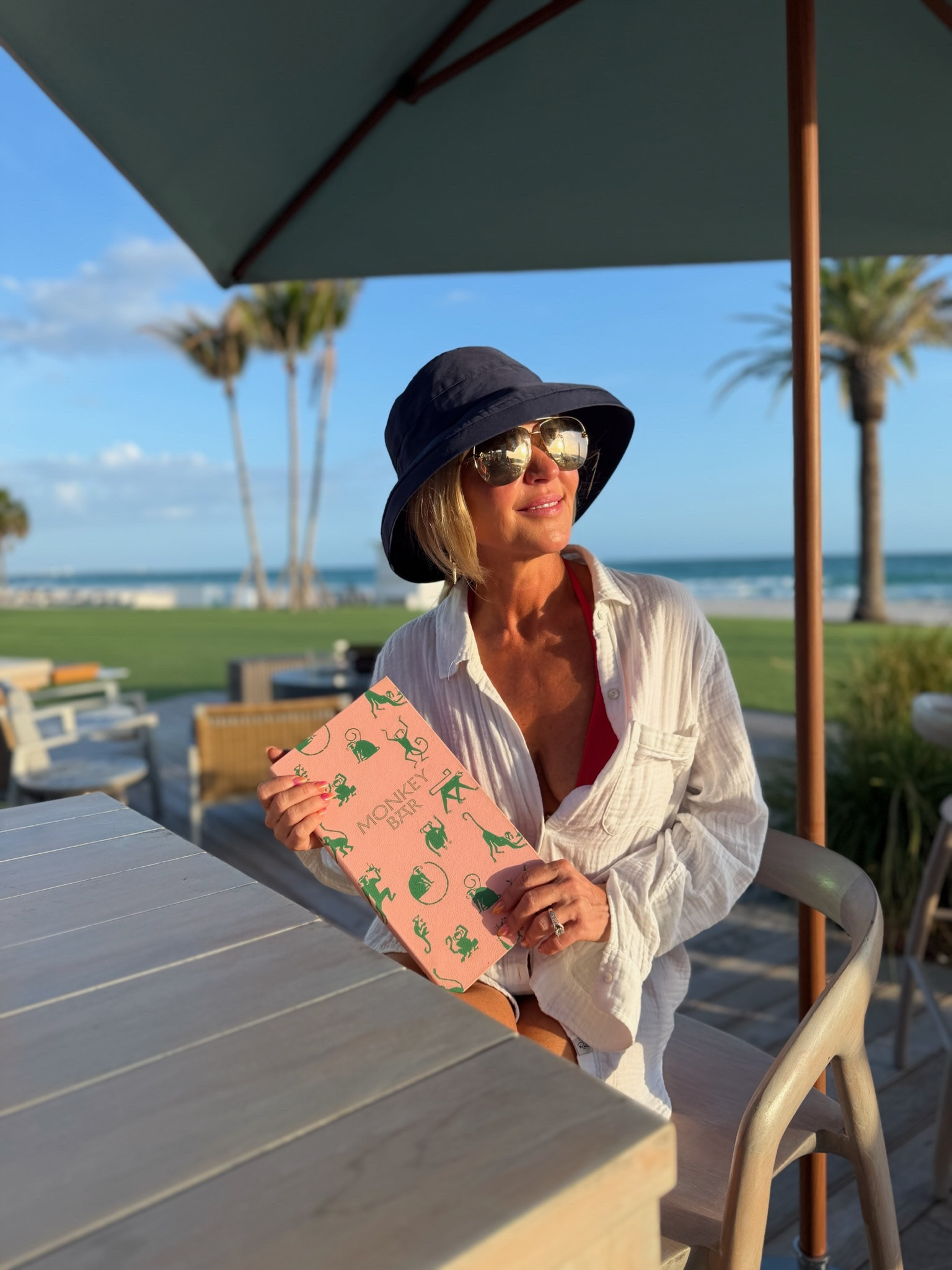 Salty air, sunny skies, and the kind of outfit that makes vacation mode come naturally.

This lightweight gauze cover-up has been one of my favorite beach trip finds. Easy, comfortable, and chic enough to wear beyond the sand. Linked in LTK.

#LTKTravel #ResortWear #VacationOutfit #BeachStyle #CoastalChic #SummerStyle #LTKFinds #TravelFashion #ResortFashion #BeachDay

#LTKSwim #LTKTravel