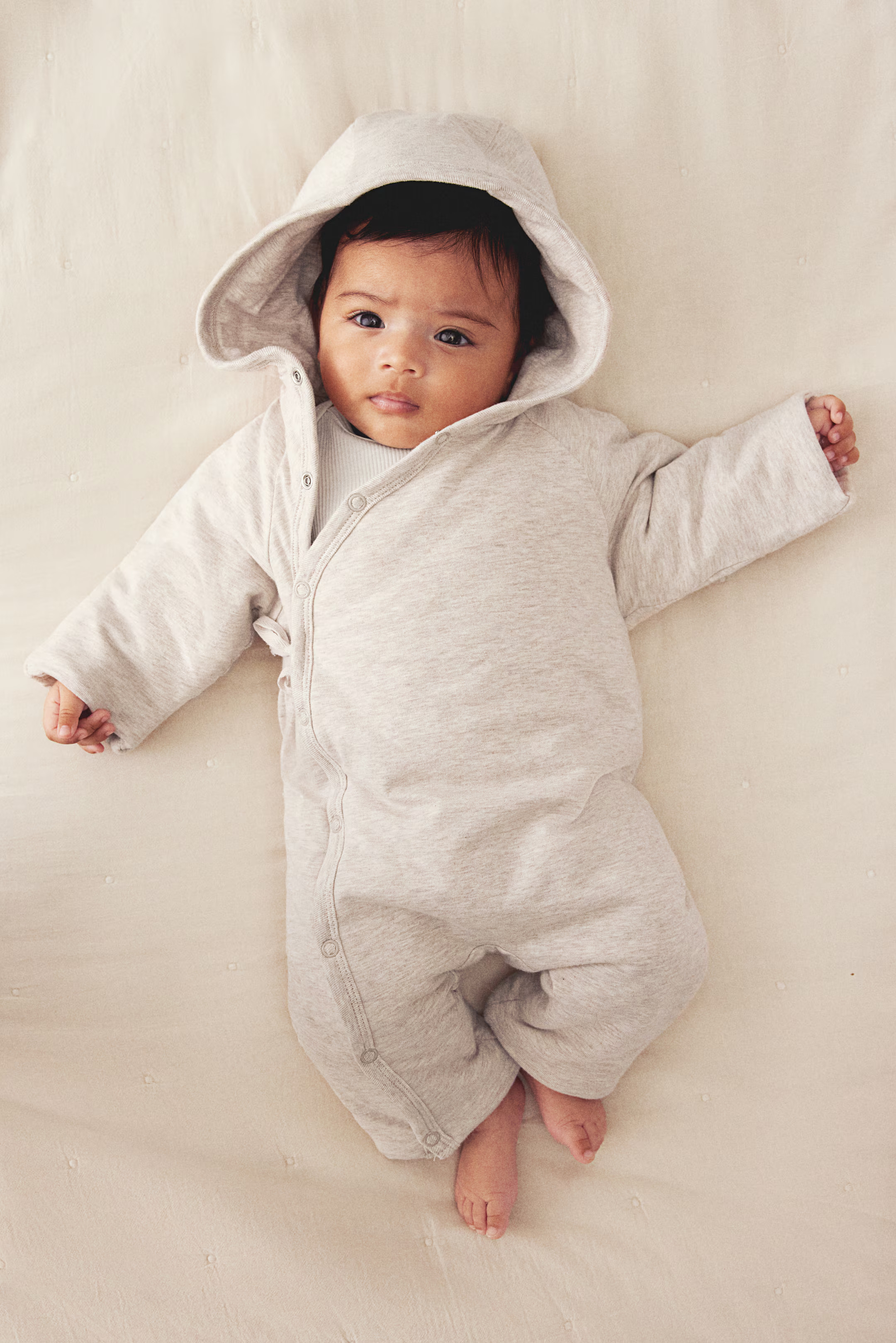 Padded jersey pramsuit | H&M (UK, MY, IN, SG, PH, TW, HK)