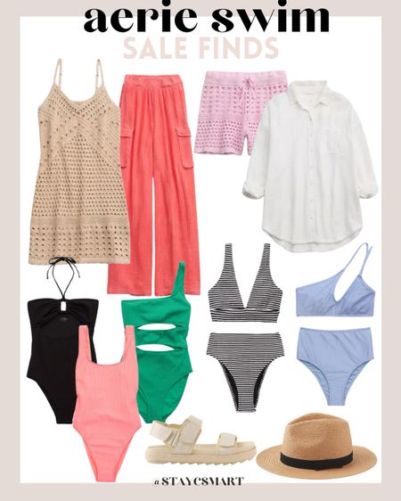 Aerie swim finds on sale!

swimsuit cover up - bikini - one piece swimsuit - summer sandals - summer hat - trendy swimsuits - summer sale - summer closet - aerie

#LTKSeasonal #LTKStyleTip #LTKShoeCrush