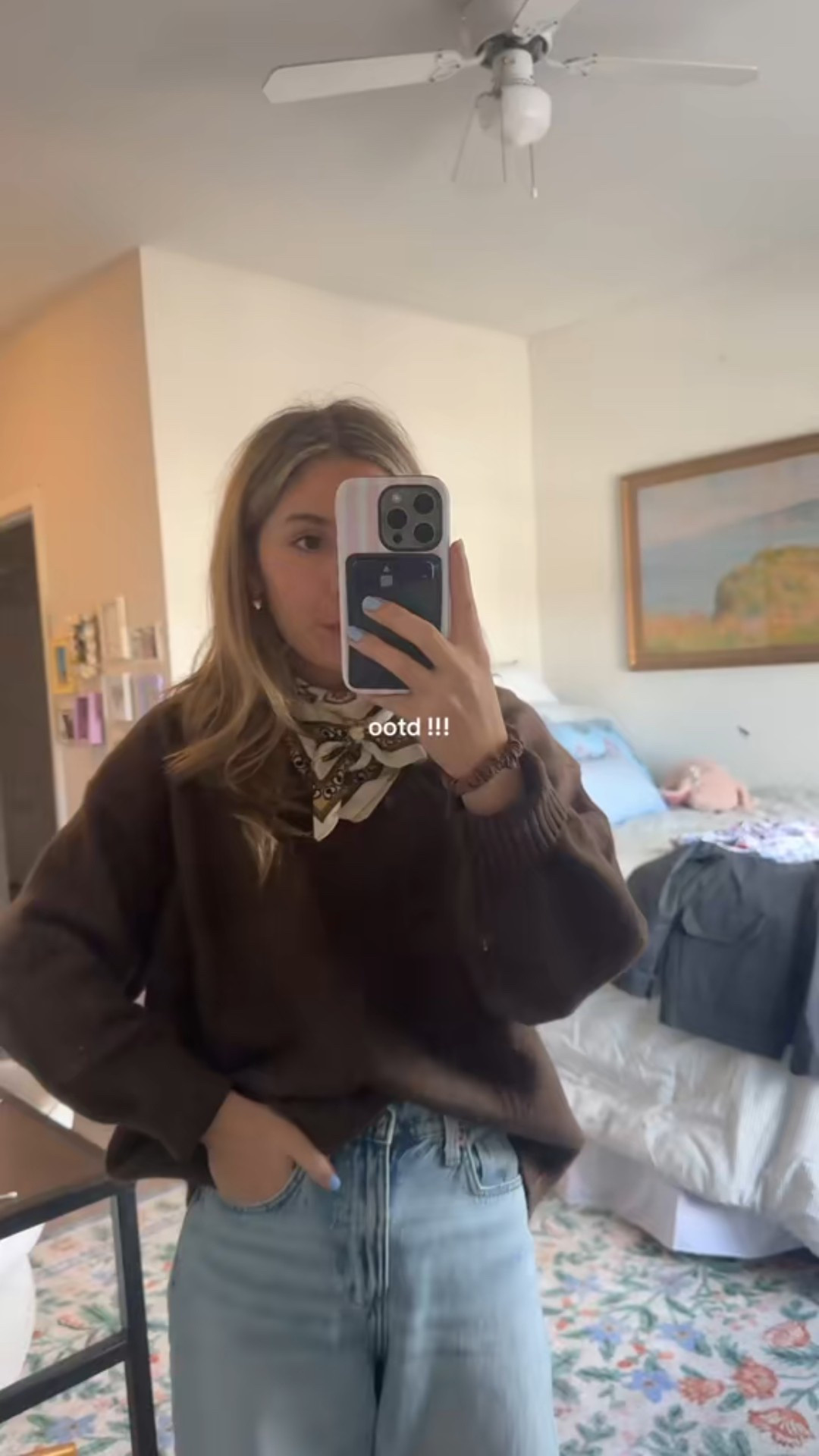 ootd! size 2 in jeans! sweater is dd but sold out so linked similiar! 

#LTKFindsUnder50 #LTKootd #LTKPetite