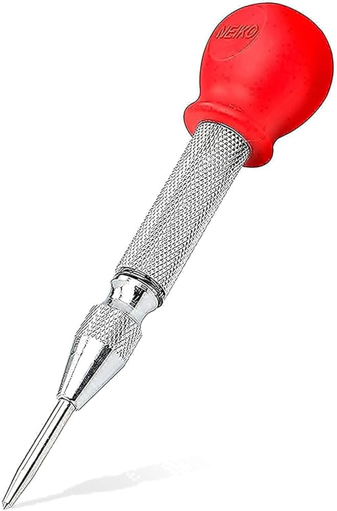 NEIKO 02638A 5-Inch Automatic Center Punch for Metal, Adjustable Impact Spring Loaded Center Punc... | Amazon (US)