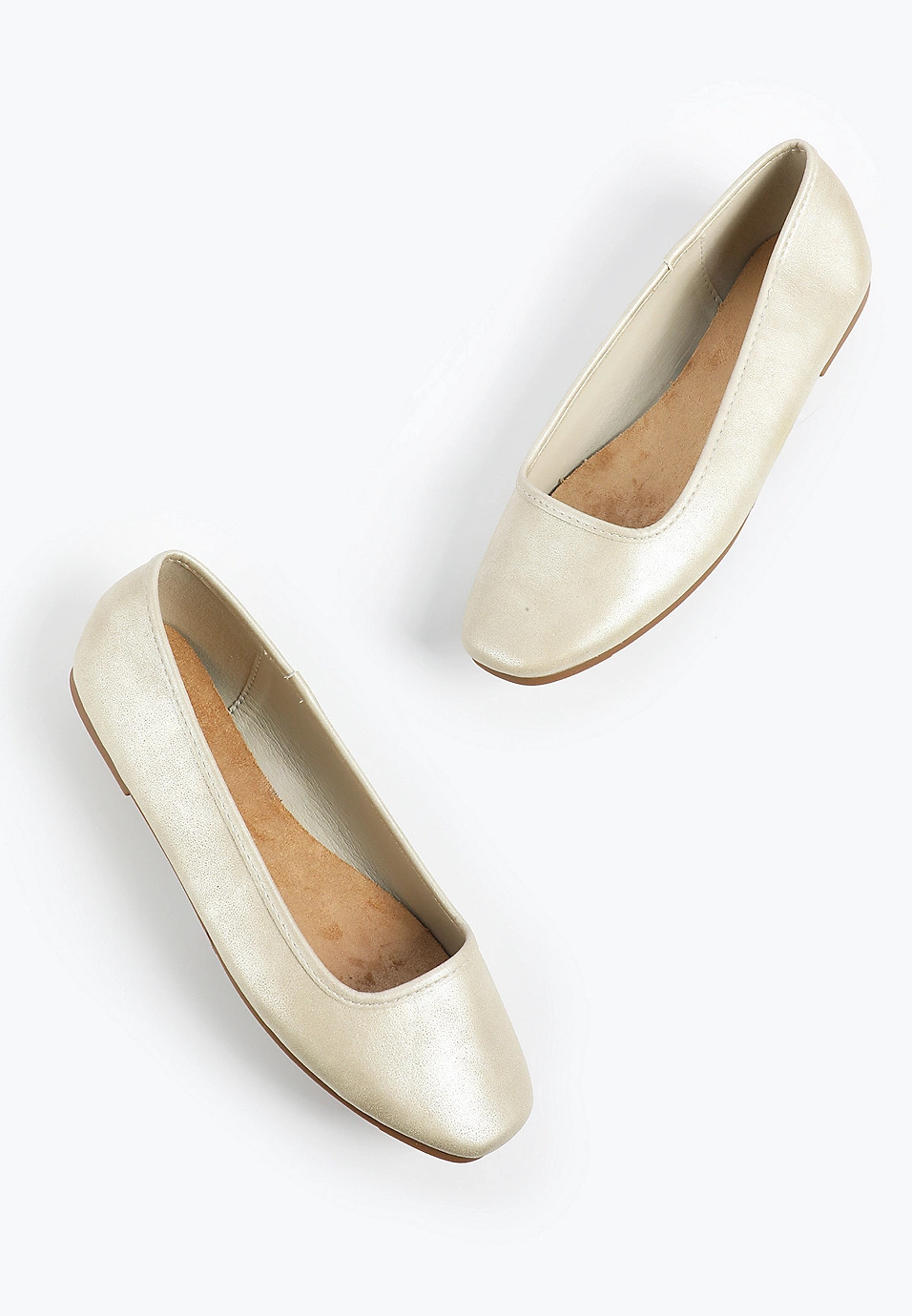 SuperCush Metallic Ballet Flat | Maurices