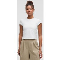 lululemon – Women's Organic Baby Tee – Color White – Size Large | lululemon UK