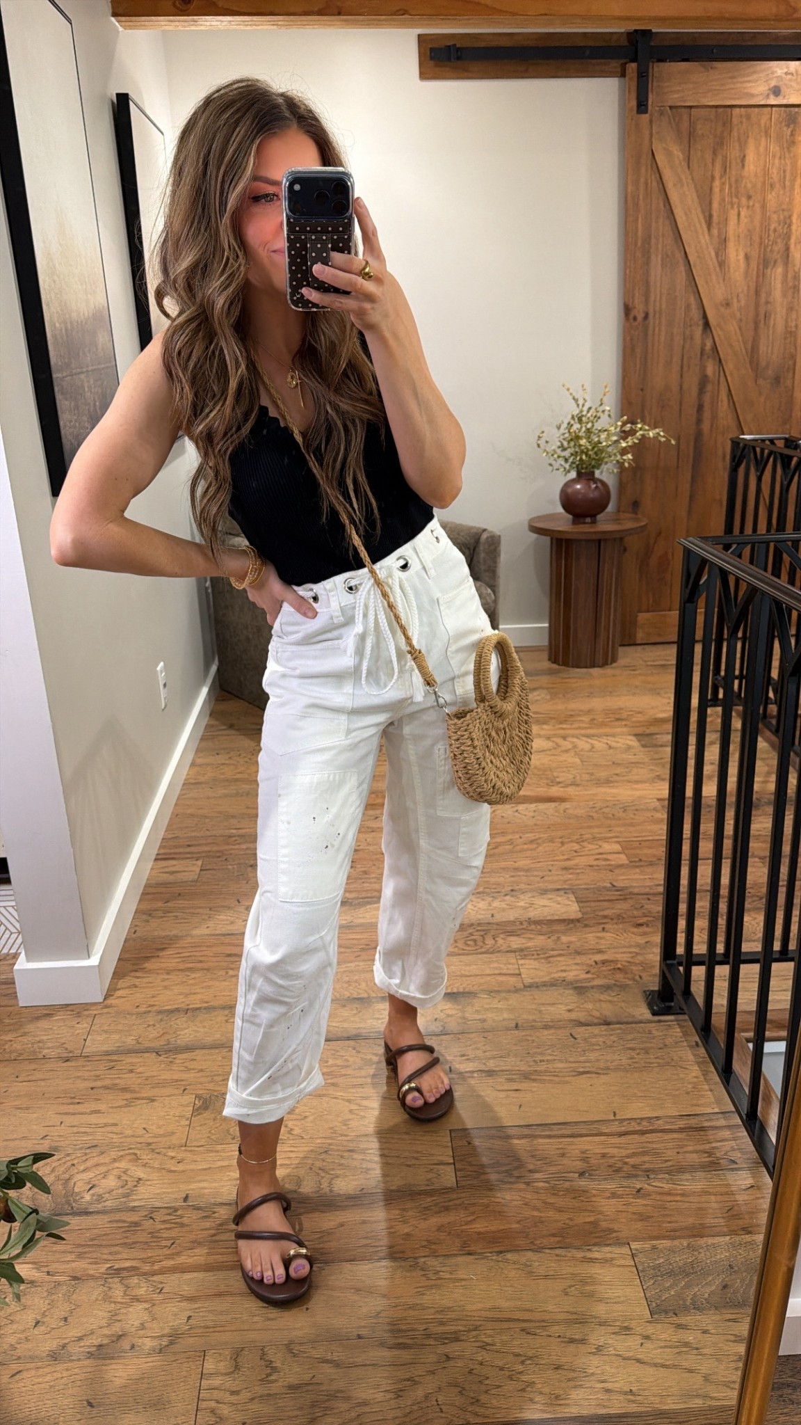 I’m 5 foot and these barrel jeans fit me perfectly! I have them in several colors! I’m wearing the smallest size! 

#amazon #petite #spring 

#LTKmomlife #LTKdayinmylife #LTKootd