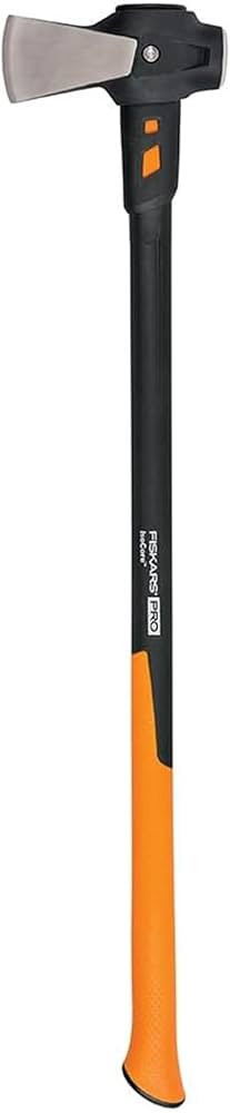 Fiskars Pro IsoCore Splitting Maul and Stainless Steel Axe, with Shock Reduction, 6 lb, 36 in | Amazon (CA)