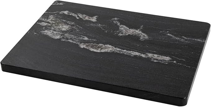 Natural Black Marble Pastry and Cutting Board, 12x16x0.7 Inch, Heavy for Dough Chocolate, Pack of... | Amazon (US)