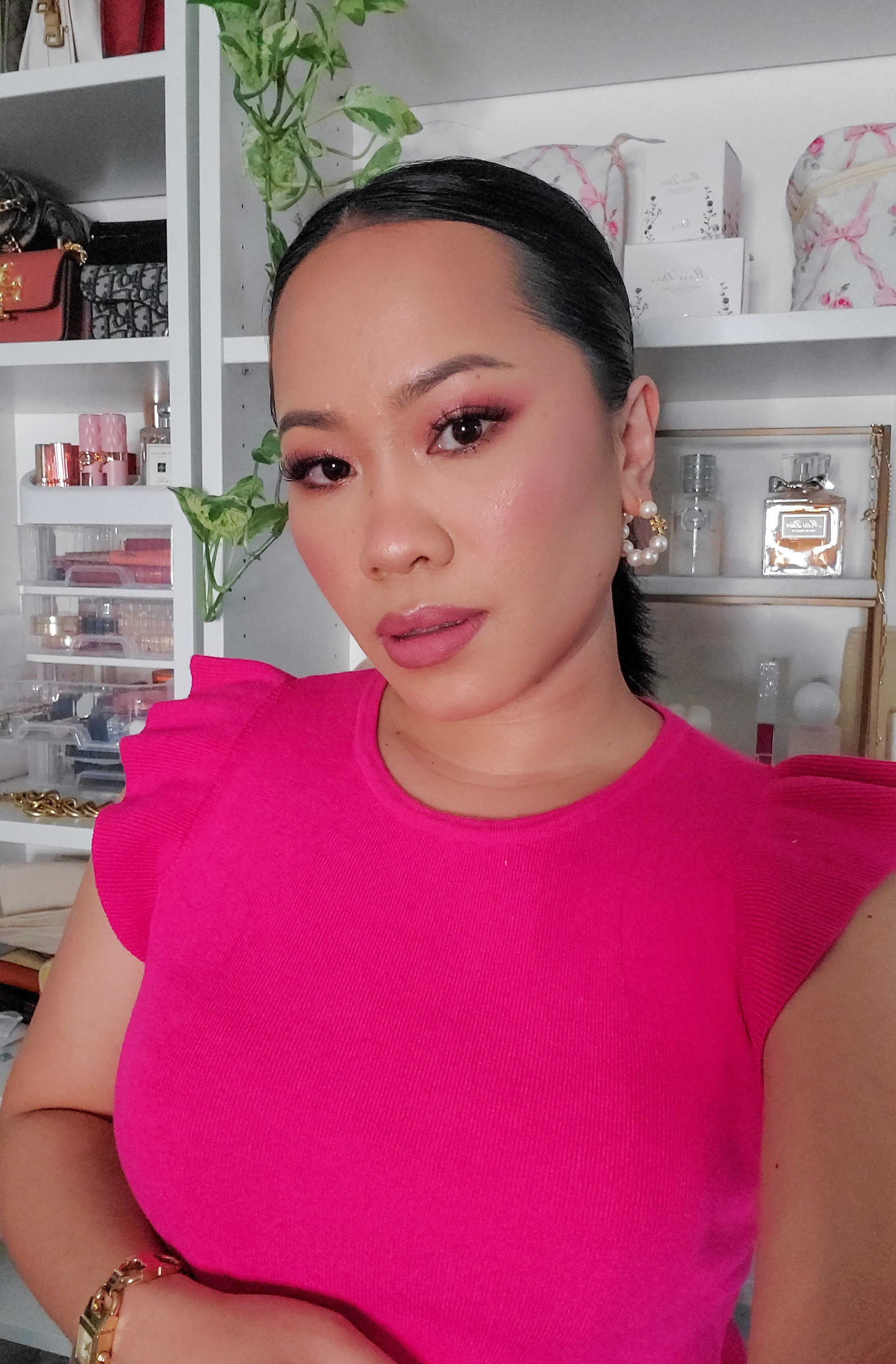 If unsure, pink is the answer💕🩷 Wearing one if my ultimate favorite  lipstick formula and shade. 

#LTKBeauty #LTKStyleTip