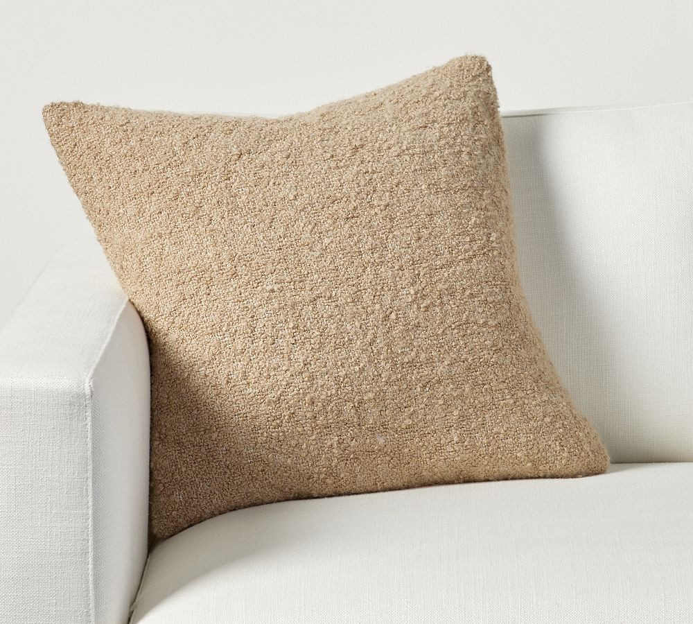 Boucle Throw Pillow | Pottery Barn (US)