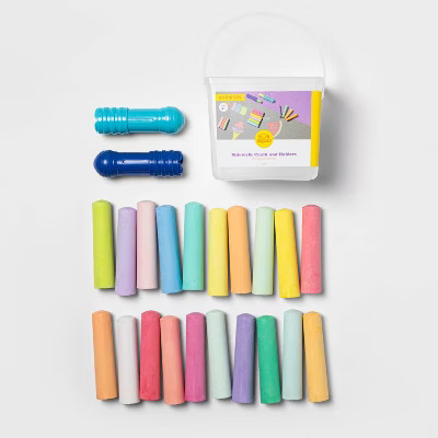 22pc Chalk Bucket With Holders - Sun Squad™ | Target