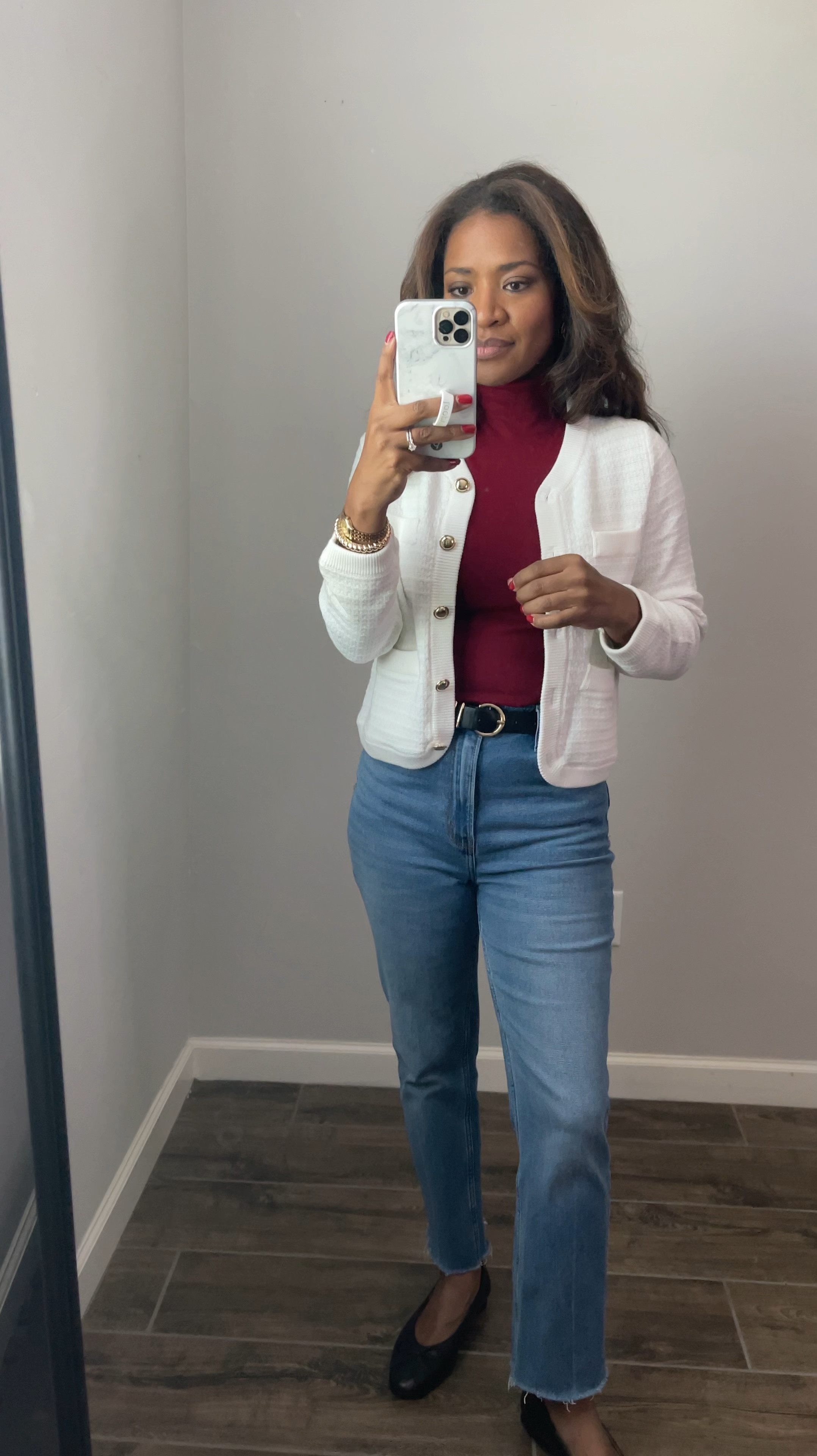 Wearing a small in Walmart top and cardigan! 

#LTKWorkwear #LTKFindsUnder50 #LTKFindsUnder100