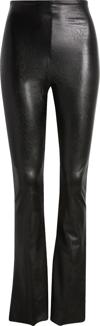 Faux Leather Flare Leggings | Nordstrom