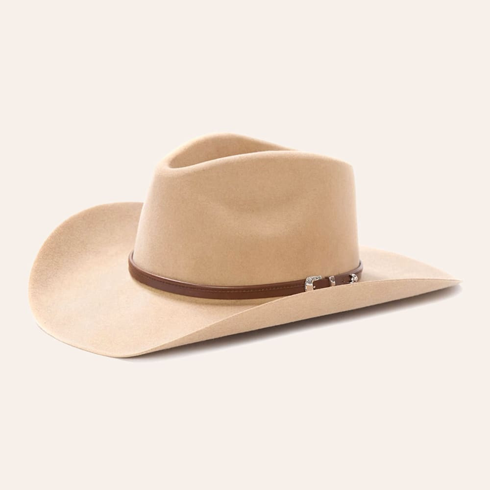 Stetson 4X Seneca Silver Sand Buffalo Collection Felt Cowboy Hat | Cavender's