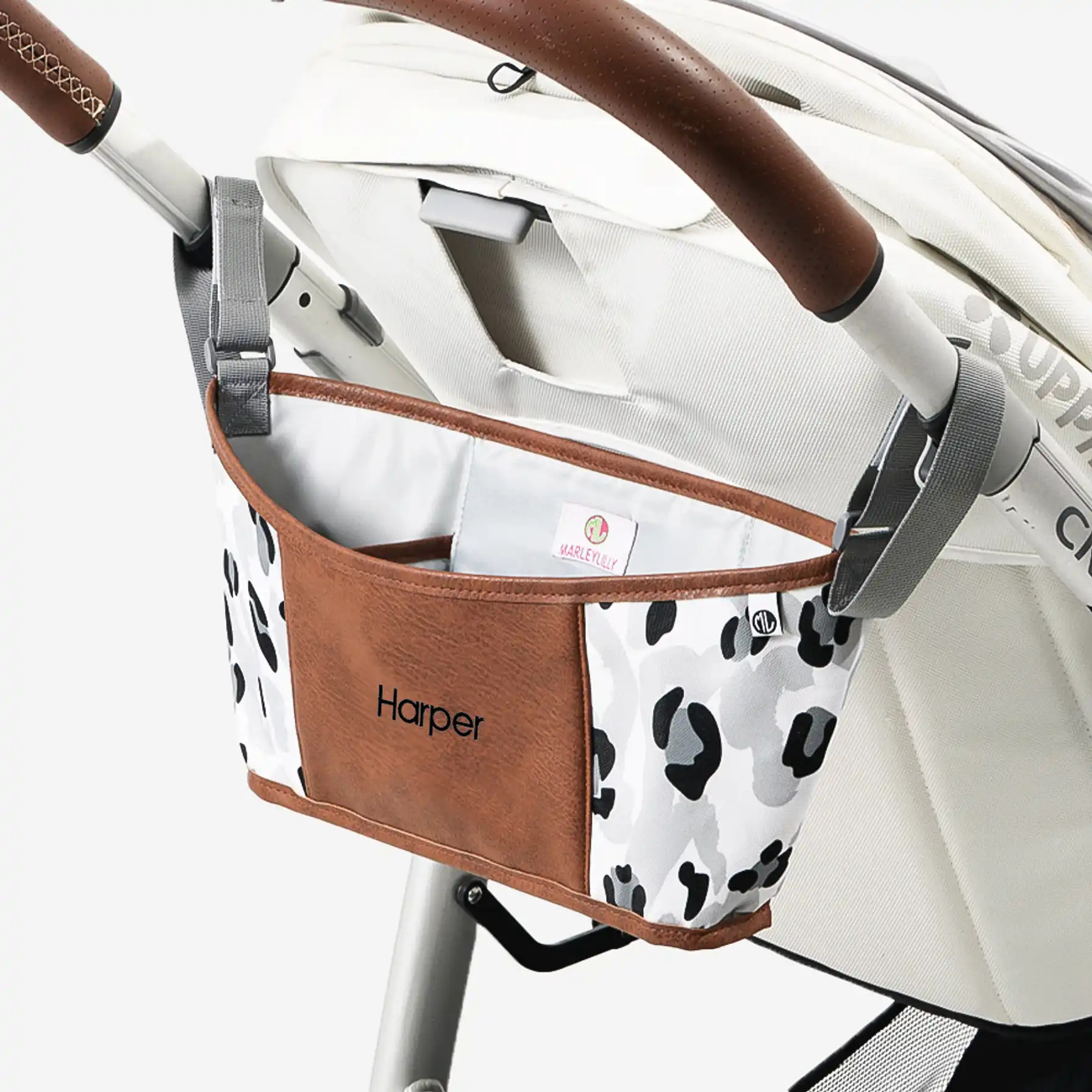 Monogrammed Stroller Caddy | Marleylilly