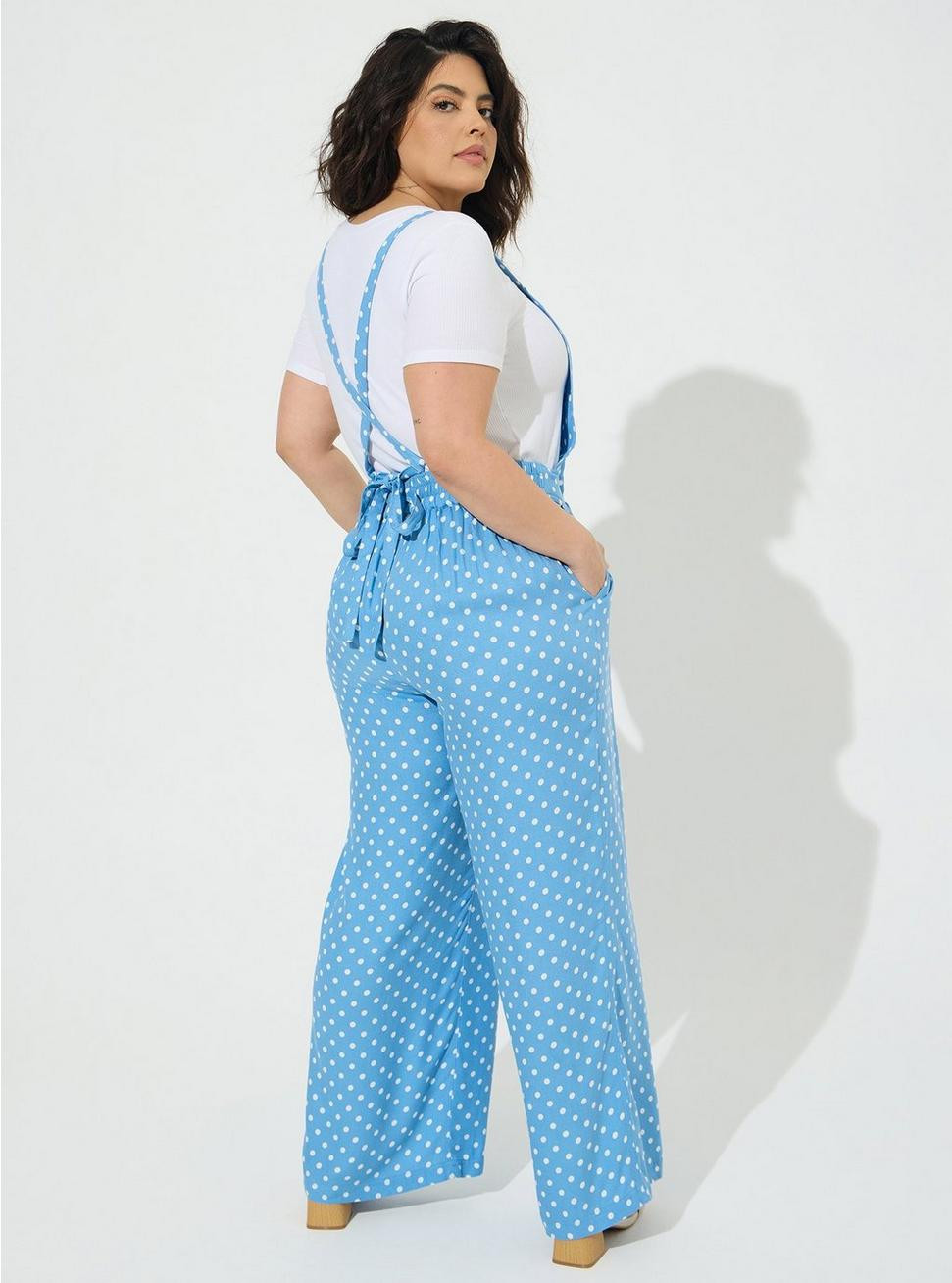 Wide Leg Stretch Crepe Jumper | Torrid (US & Canada)
