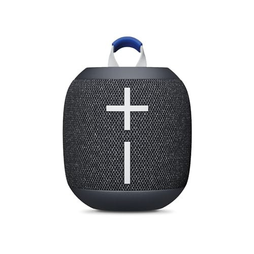 Ultimate Ears WONDERBOOM 4 Portable Waterproof Bluetooth Speaker with Balanced 360-Degree Sound and Bass, Dustproof Floating Speaker with 131ft (40m) Range- Black | Amazon (US)
