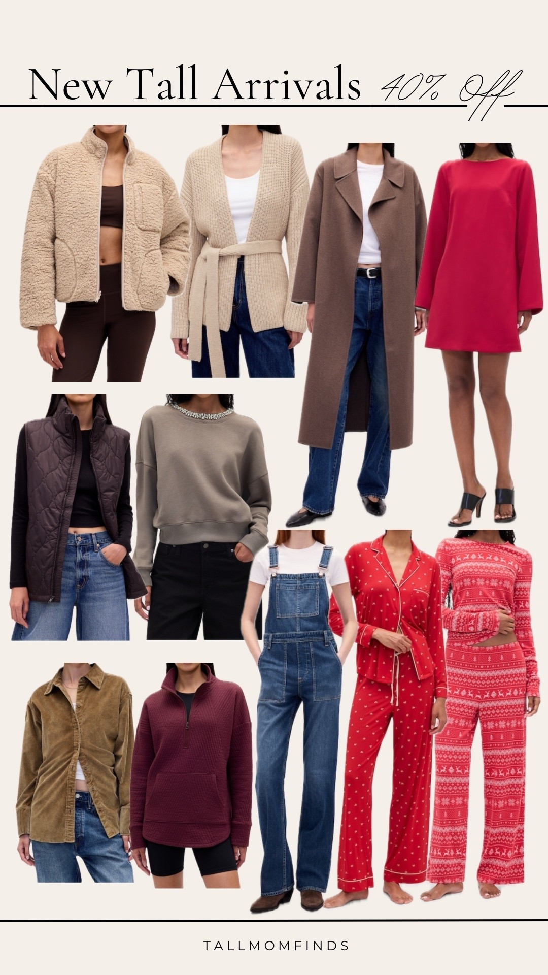 Stylish, Comfy, and 40% Off! Don’t miss out on this incredible sale on all clothing styles. From tops and dresses to pants and outerwear!

Whether you’re dressing up or keeping it casual, these pieces are perfect for expressing your style, staying comfortable all day, and ready to take on any occasion with effortless style!

#LTKSaleAlert #LTKU #LTKTall