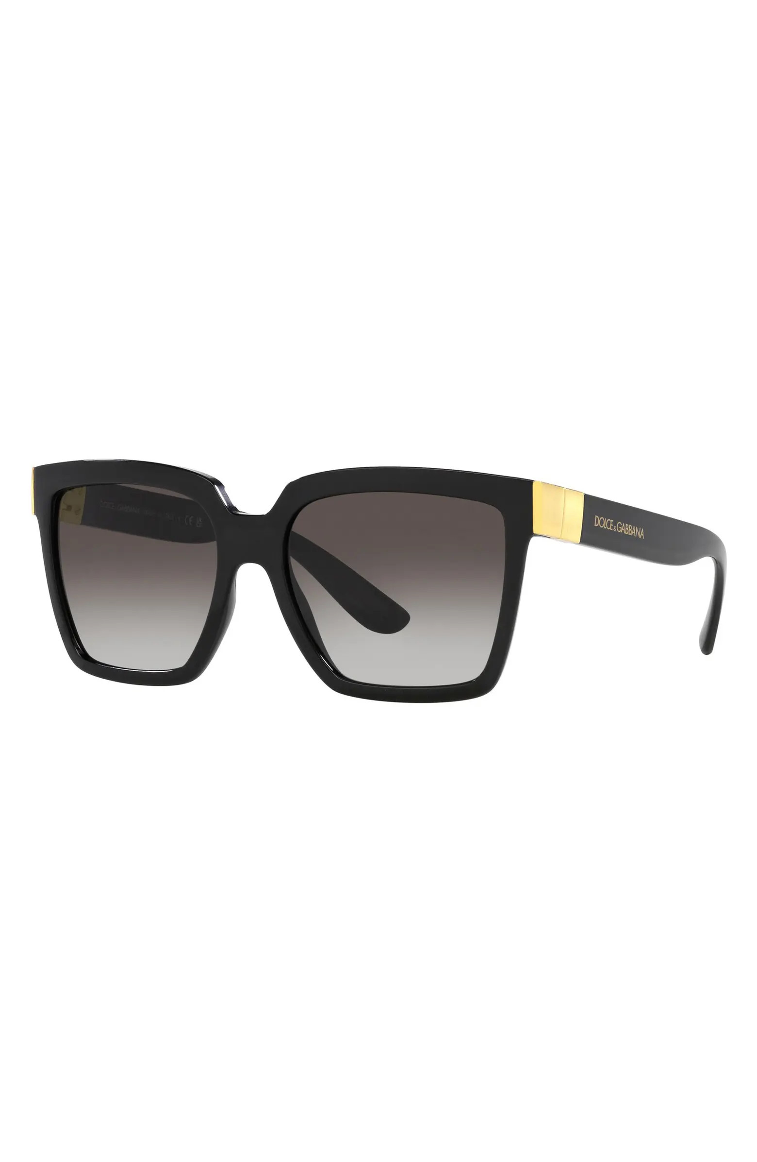 56mm Gradient Square Sunglasses | Nordstrom