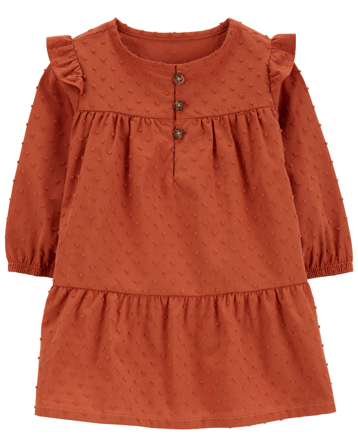 Baby Cotton Flutter Dress - Carter's | Carter's | Carter's Inc