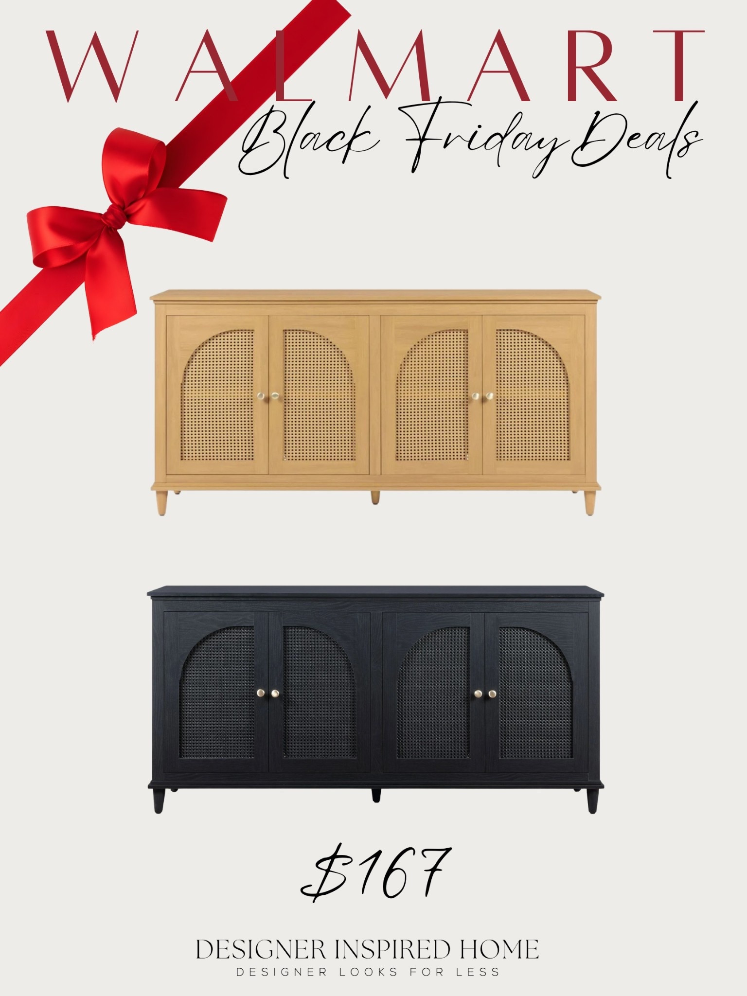 Walmart early Black Friday deal on these gorgeous sideboards! 

#LTKSaleAlert #LTKHome
