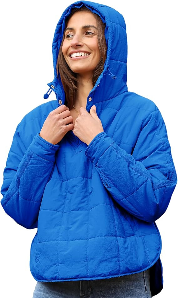 AMEBELLE Women's Oversized Hooded Puffer Jacket Quilted Jackets for Women Lightweight Winter Warm... | Amazon (US)