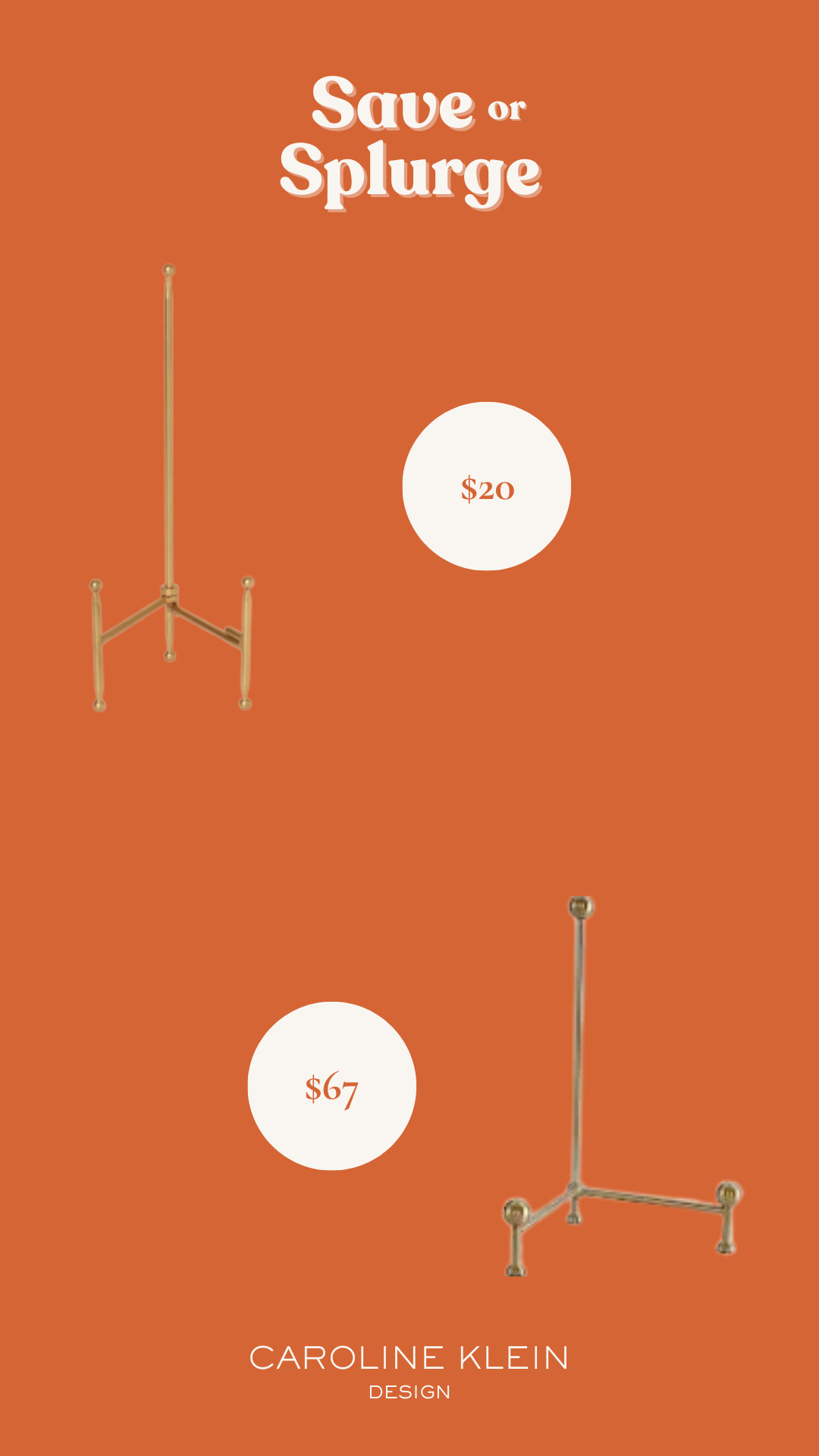 Save or Splurge: Tabletop Easel 

 #LTKHome #LTKFindsUnder50