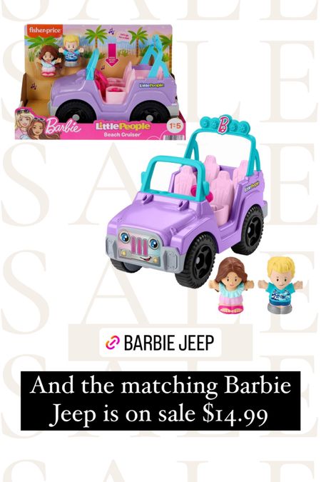 Little People Barbie Jeep Toy

#LTKkids #LTKfamily #LTKbaby