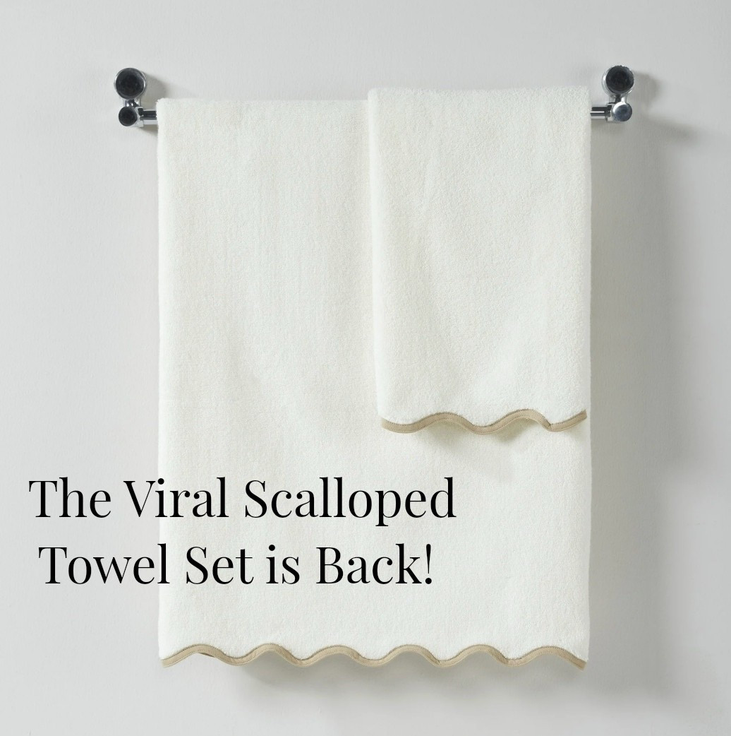 ✨Under $15: My Texas House Whitney Scallop Border Cotton Hand and Bath Towels, Ivory (2 Count)✨

| Walmart | Viral | Under $25 | Under $50 | Towel | Scalloped | 

 

 

#LTKSeasonal #LTKSaleAlert #LTKHome