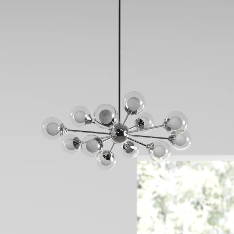12 - Light Sputnik Sphere Chandelier | Wayfair North America