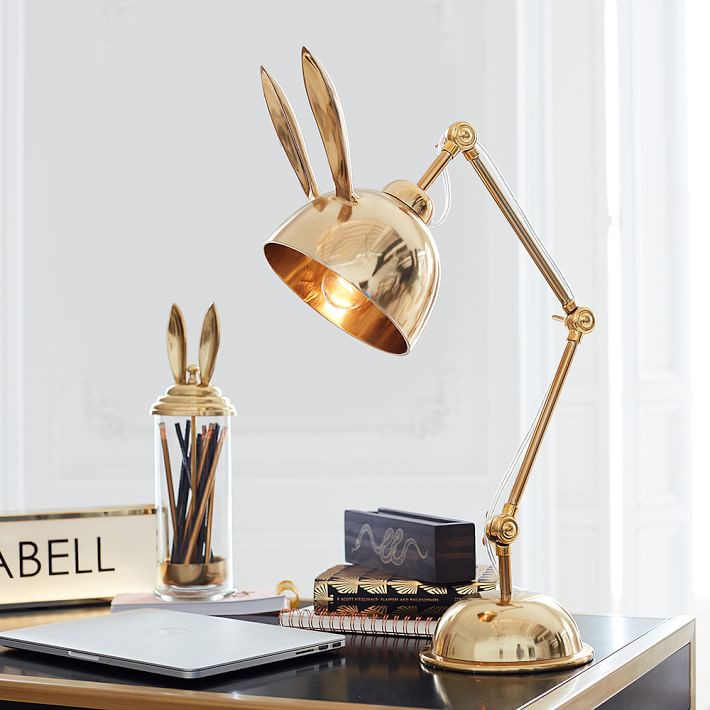 Emily & Meritt Bunny Task Lamp | Pottery Barn Teen