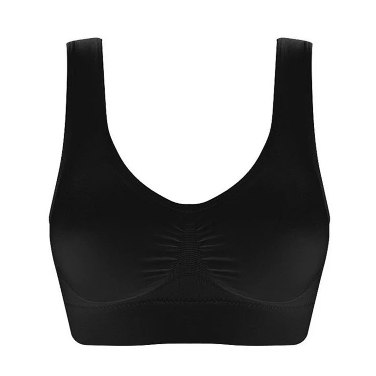 Pntutb Ladies Clearance Clothes,Womens Plus Size Bras Padded Seamless Sleepwear Yoga Bra Wireless... | Walmart (US)
