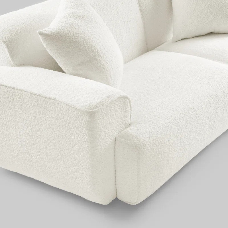 Minimore Modern Style Sofa 91'' Upholstered Sofa | Wayfair North America