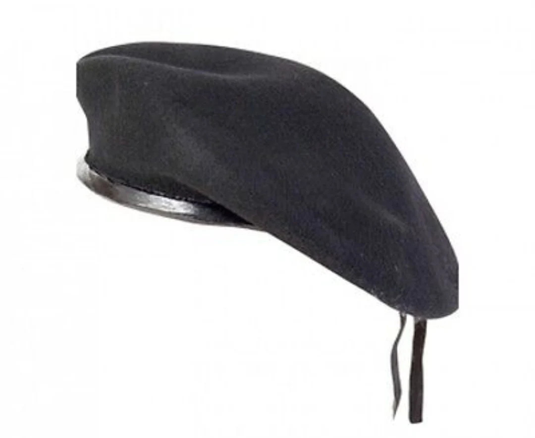 Military Style Black Beret - Etsy UK | Etsy (UK)