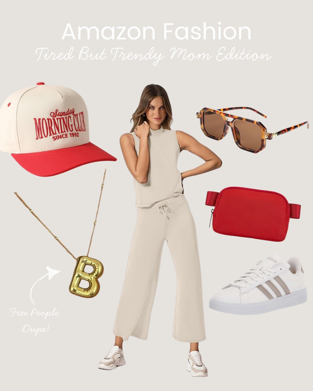 Tired? Always.
Trendy? Somehow still managing.

This Amazon look is comfy, cute, and perfect for chasing chaos while looking like I tried! 

#LTKFindsUnder50