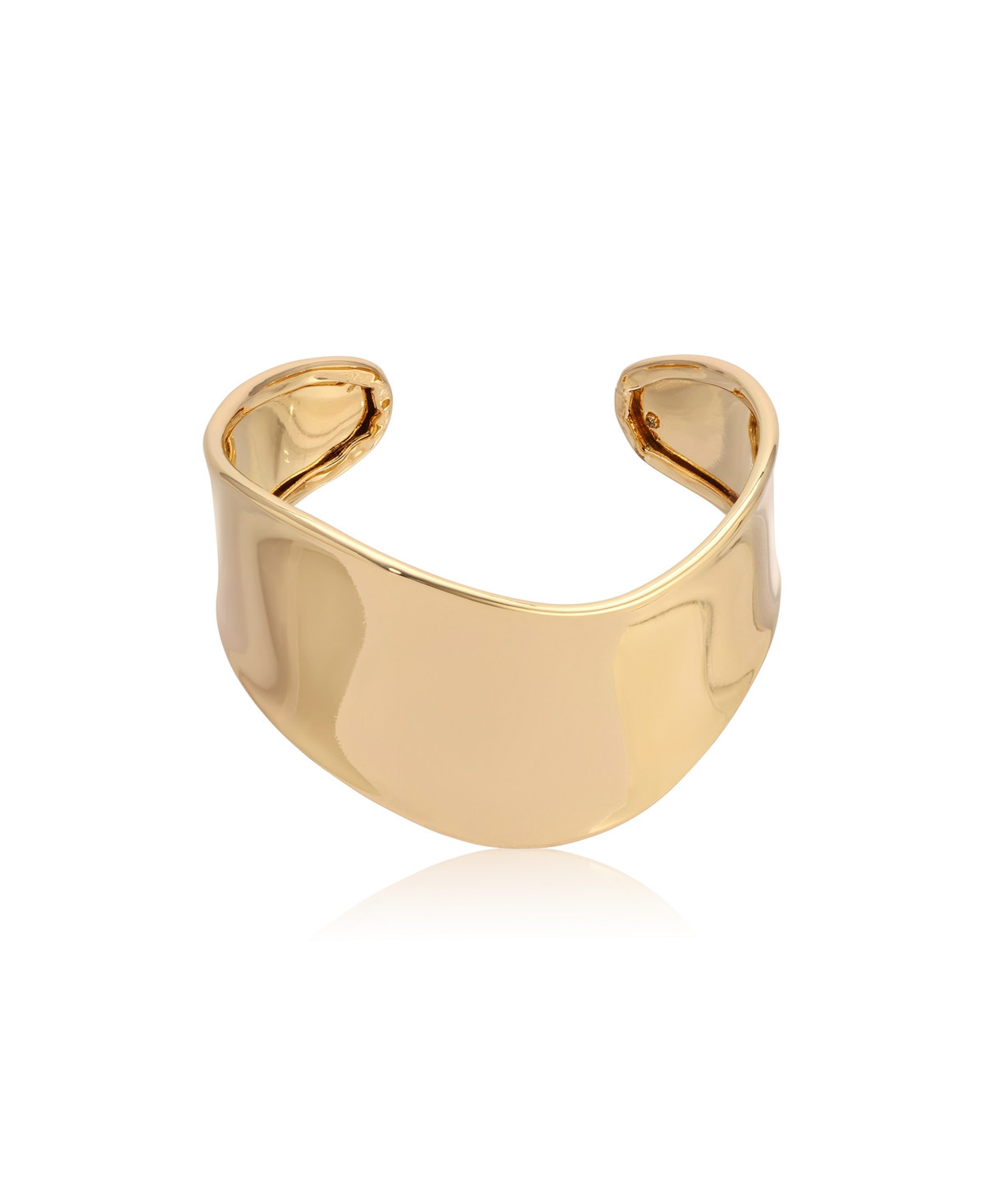 Ettika Smooth Cuff Bracelet - Gold | Macy's