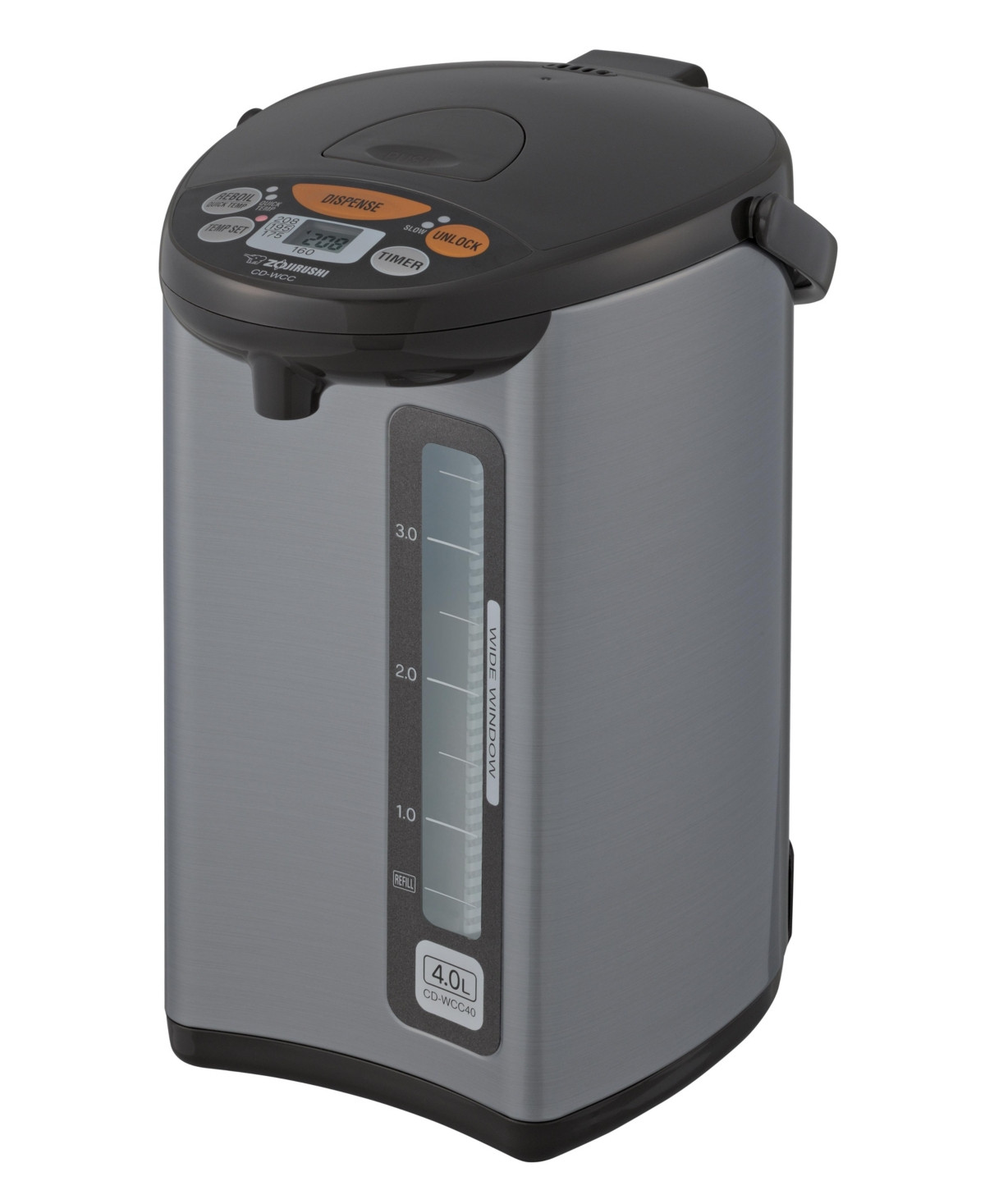 Zojirushi Micom Cafe Drip 4-Liter Water Boiler and Warmer - Silver Dark Brown | Macy's