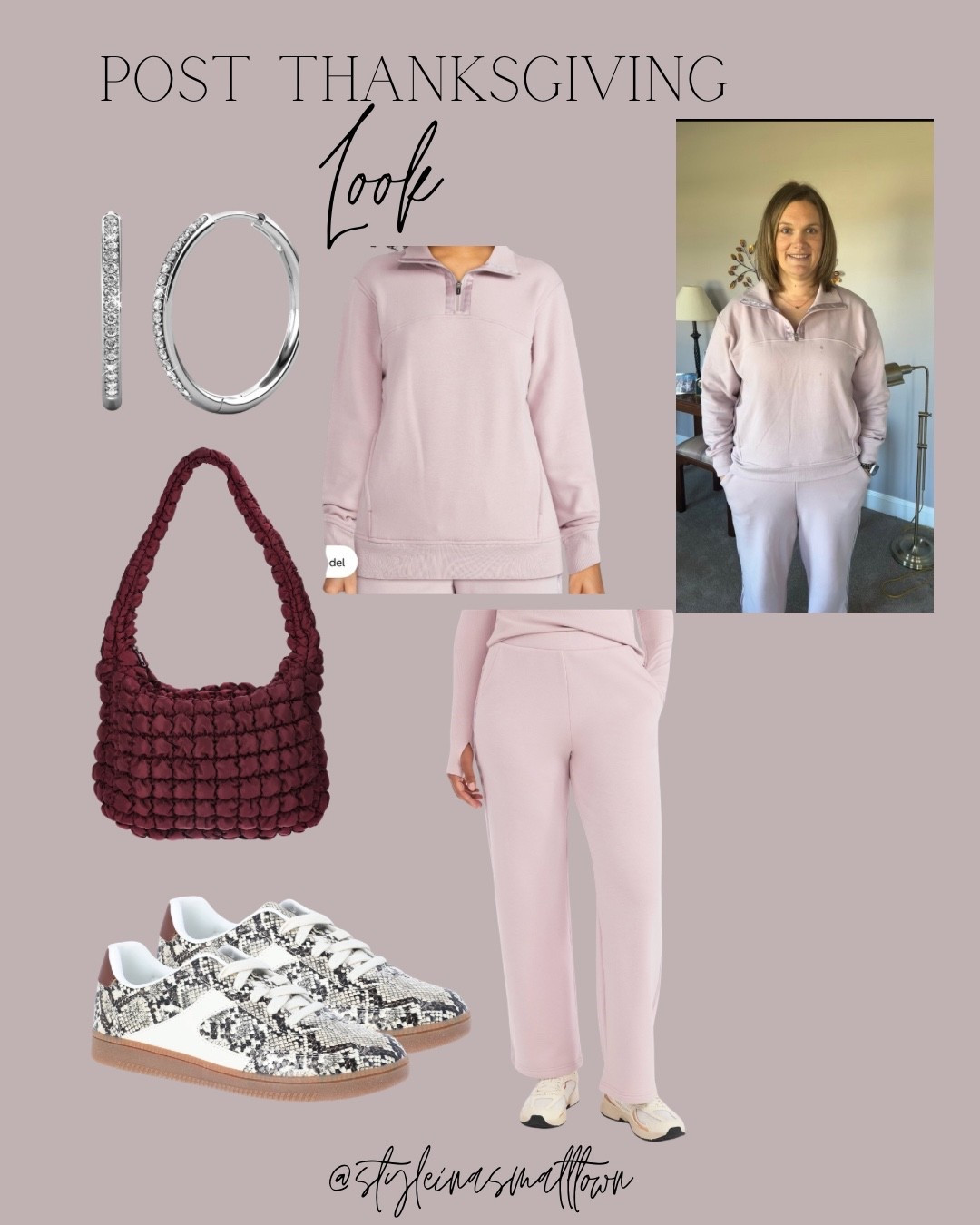 My sister showed up to Thanksgiving in the cutest sweat set with satin details! 

#LTKGiftGuide #LTKHoliday #LTKCyberWeek