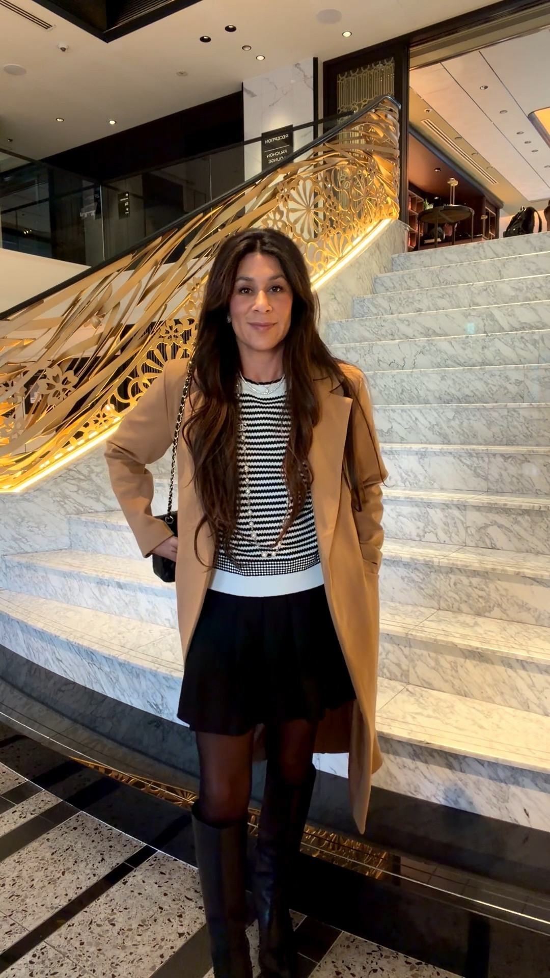 Absolutely loved wearing this in Japan. Comfortable yet chic and classic colors. This skirt has hidden shorts. I wore this jacket nonstop in Japan. Lightweight but still kept me warm  

#LTKOver40 #LTKootd #LTKTravel