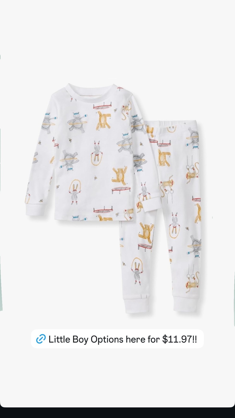 Little boy organic pajamas on sale for $11.97!! 

#LTKHoliday #LTKCyberWeek #LTKGiftGuide