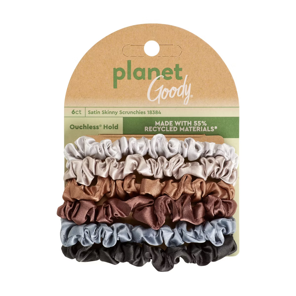 Planet Goody Thin Hair Scrunchies - 6ct | Target