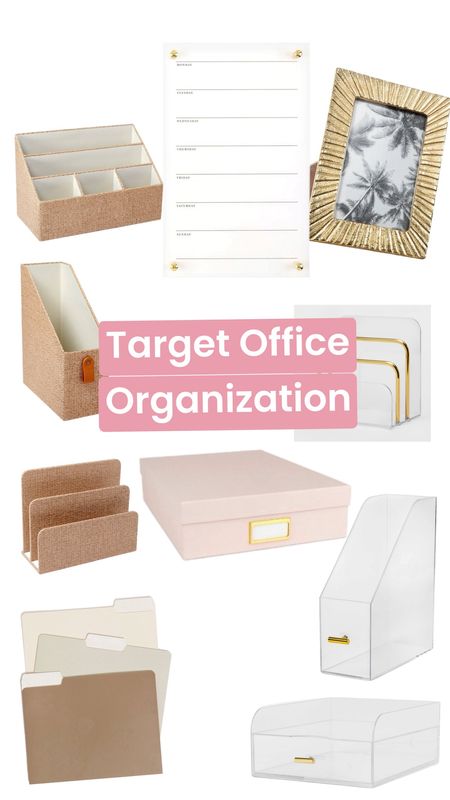 Target office organization!

#LTKhome #LTKSeasonal #LTKsalealert