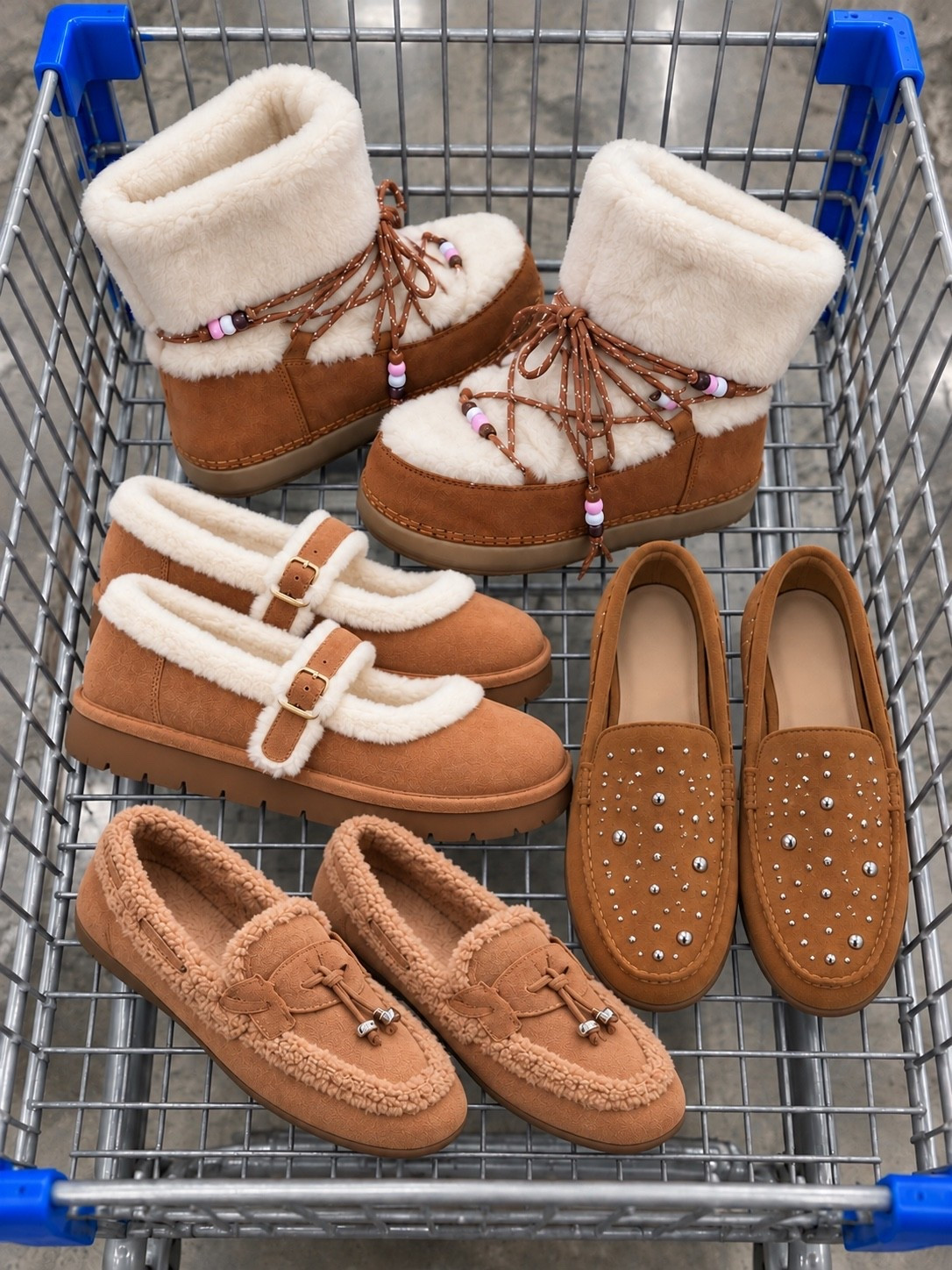 New fall/ winter shoes from Walmart 🤎🤎🧸