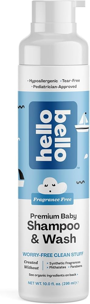 Hello Bello Shampoo & Body Wash - Gentle Hypoallergenic Tear-Free Formula for Babies and Kids - V... | Amazon (US)