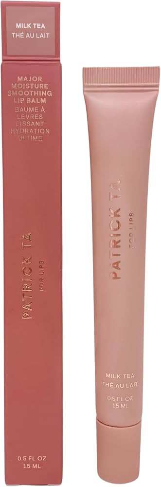 Patrick Ta Major Moisture Smoothing Lip Balm - Milk Tea (0.5 fl oz / 15 mL) | Amazon (US)