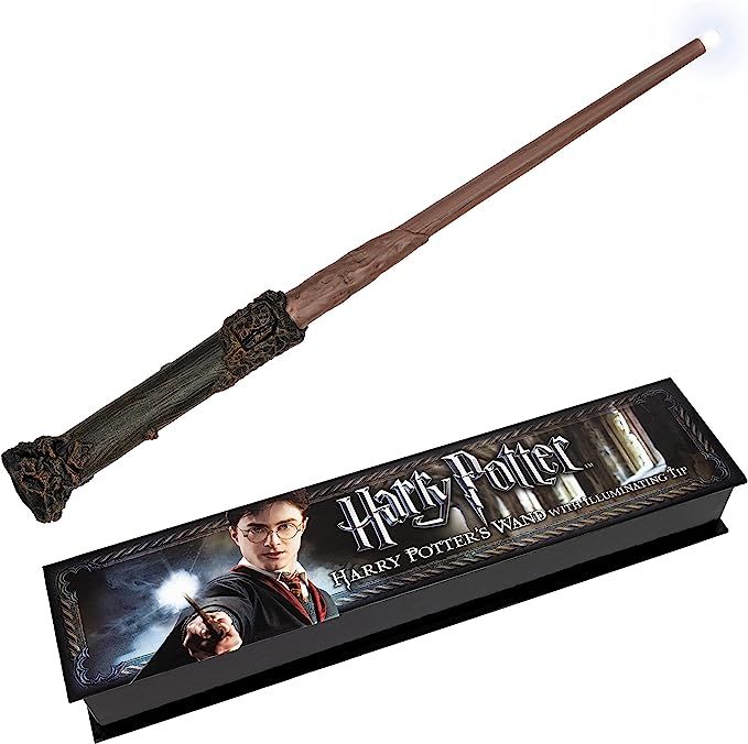 The Noble Collection NN1910 Harry Potter Illuminating Wand, 14-Inch | Amazon (US)