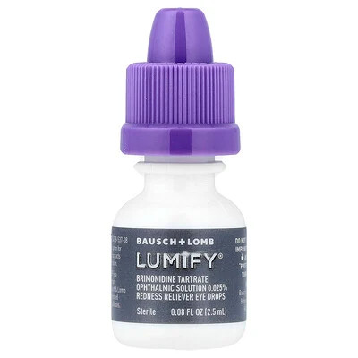 Lumify, Redness Reliever Eye Drops, 0.08 fl oz (2.5 ml) | iHerb