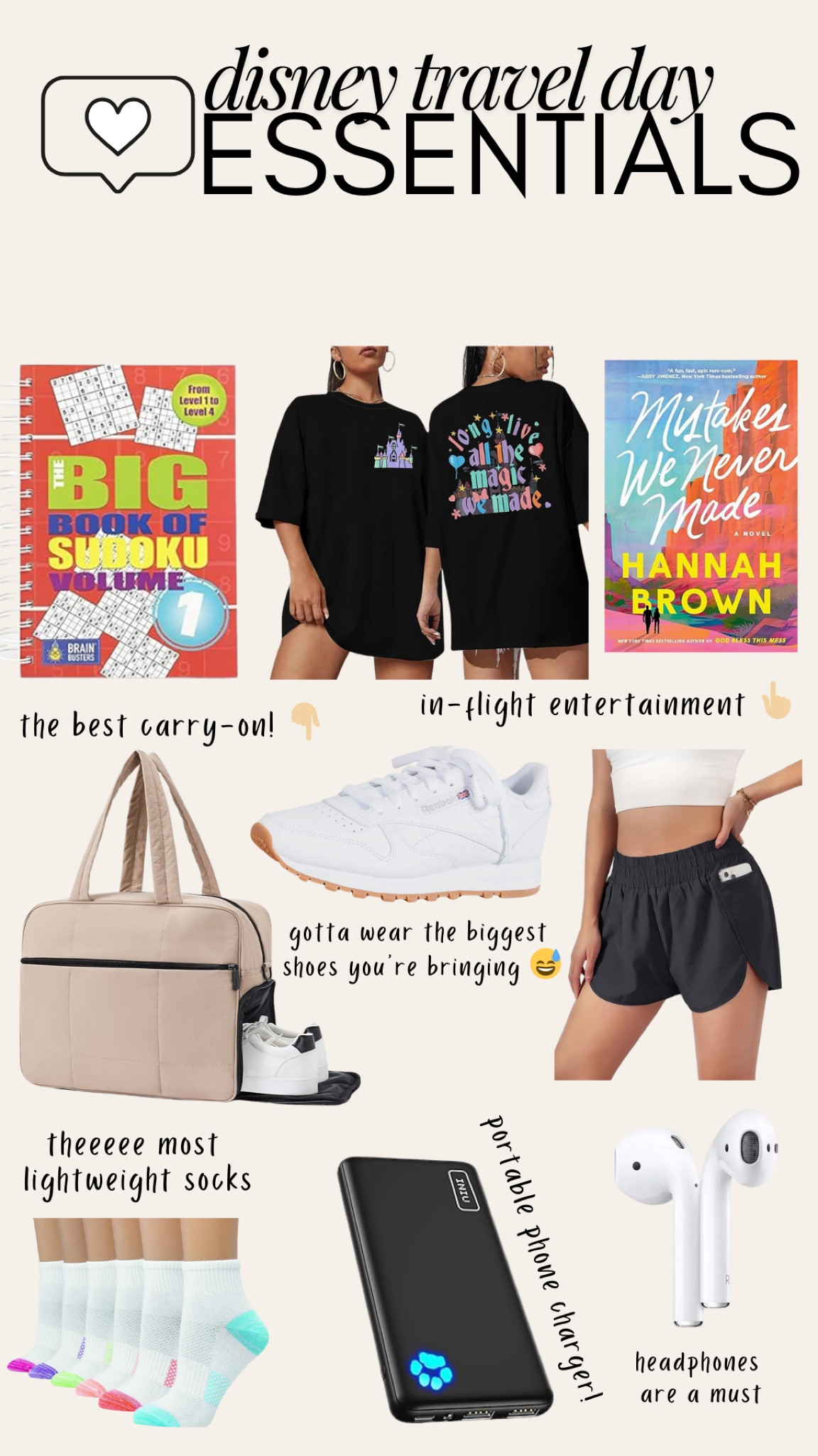 Everything I’m using for our Disney travel day! 🎉🥰🙌🏻 

#LTKFamily #LTKStyleTip #LTKTravel