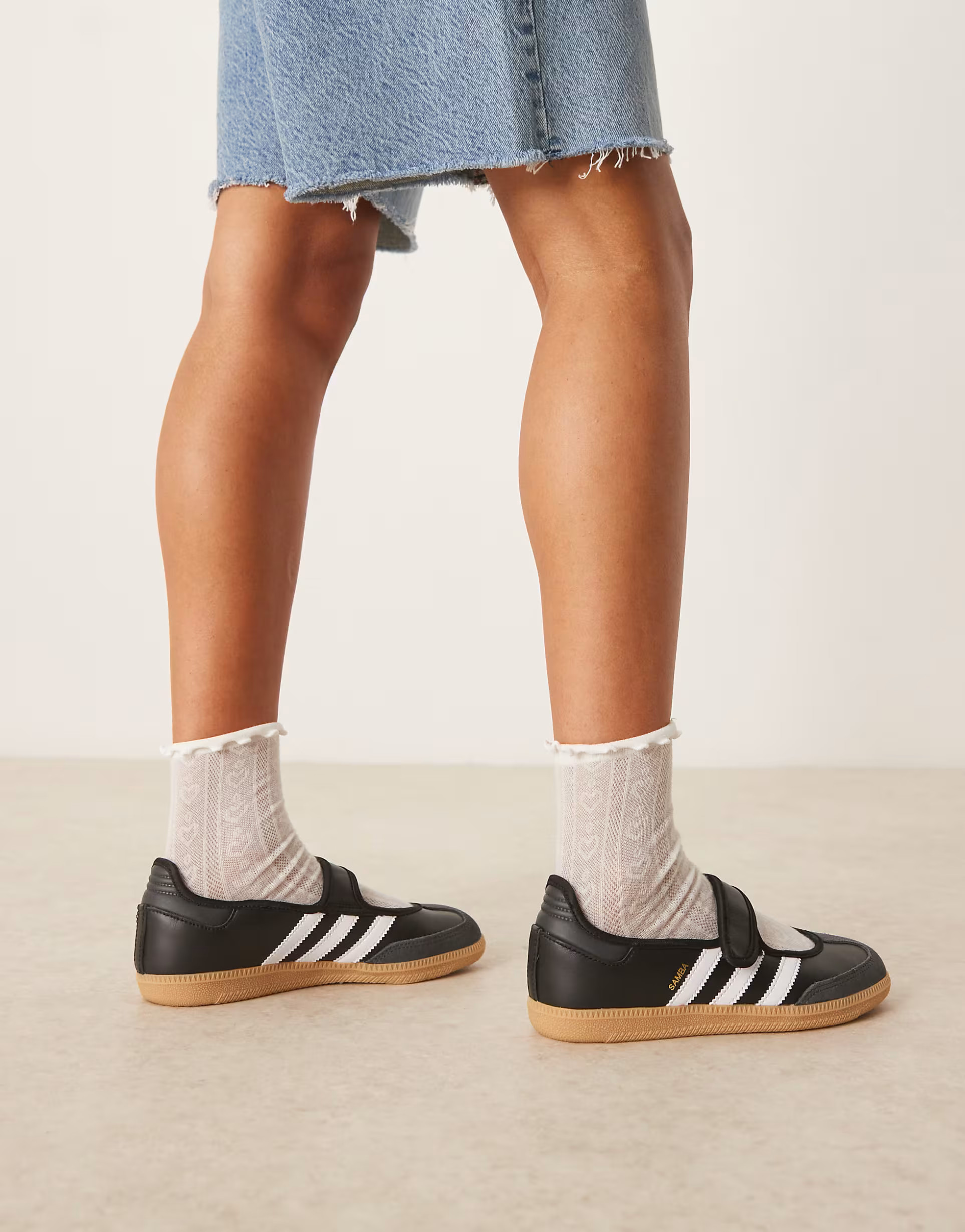 adidas Originals Samba Mary Jane trainers in black and white | ASOS | ASOS (Global)