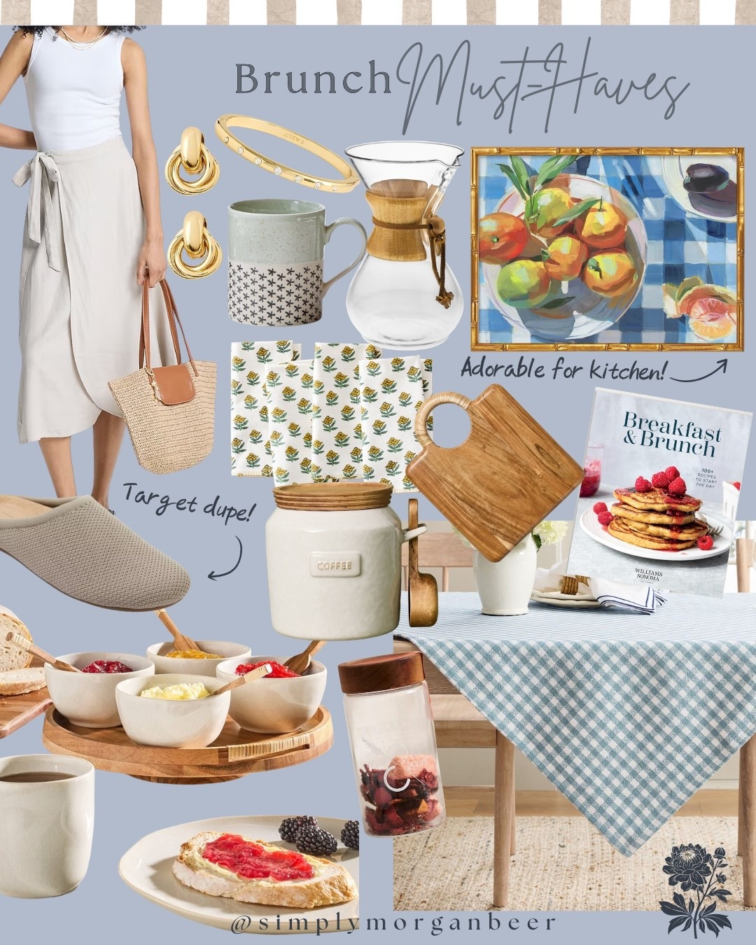 Hosting this summer? Brunch must haves?

#LTKdayinmylife #LTKSeasonal