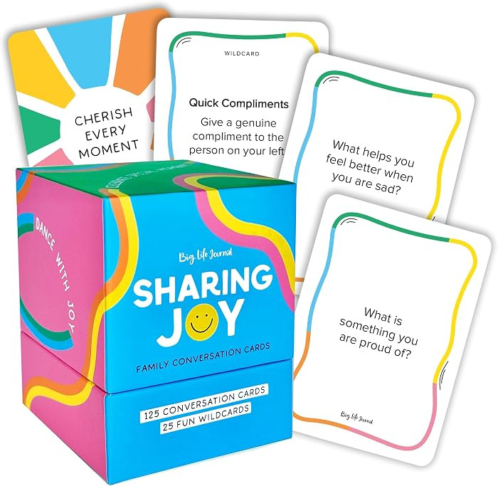 Big Life Journal \u2013 Sharing Joy Conversation Cards \u2013 150 Prompts to Spark Joy, Gratitude... | Amazon (US)