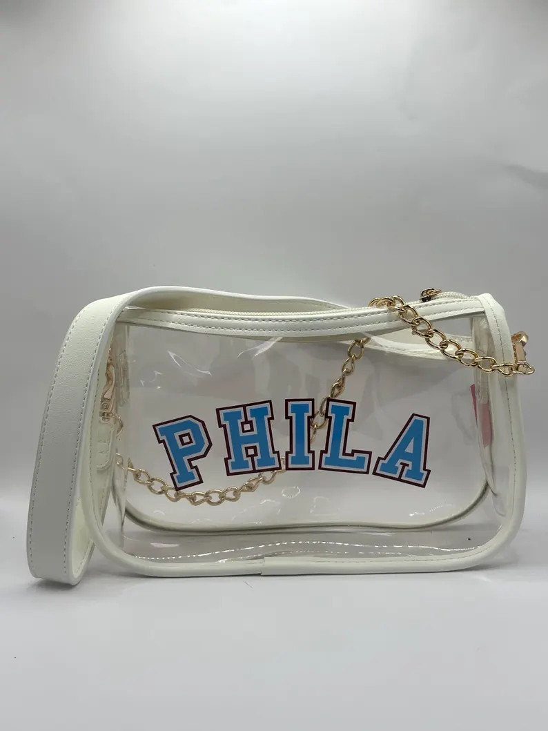 Phila Clear Stadium Approved Purse and Convertable Crossbody - Etsy | Etsy (Global)